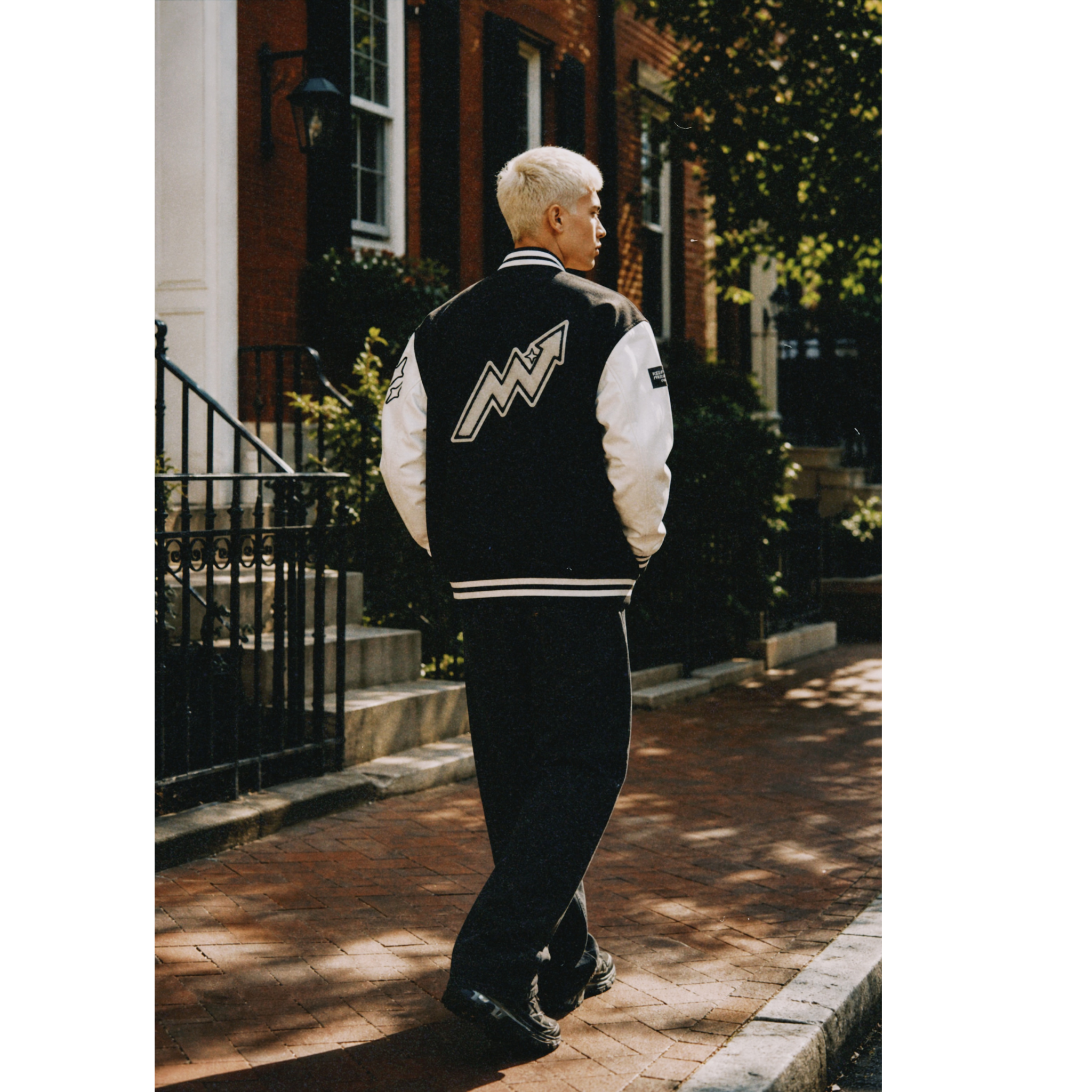 Higher Frqncy Varsity Jacket