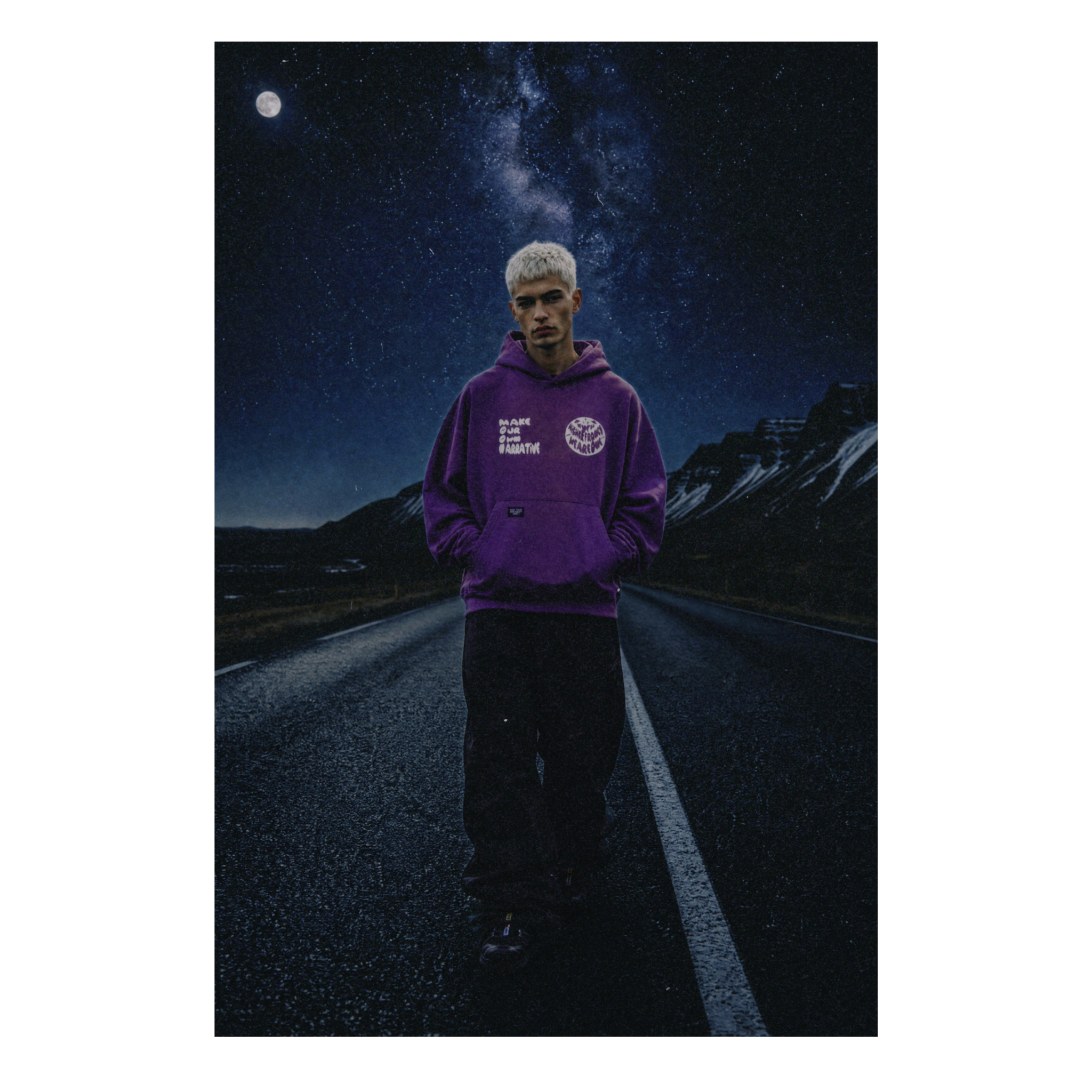 M.O.O.N. Galaxy Hoodie
